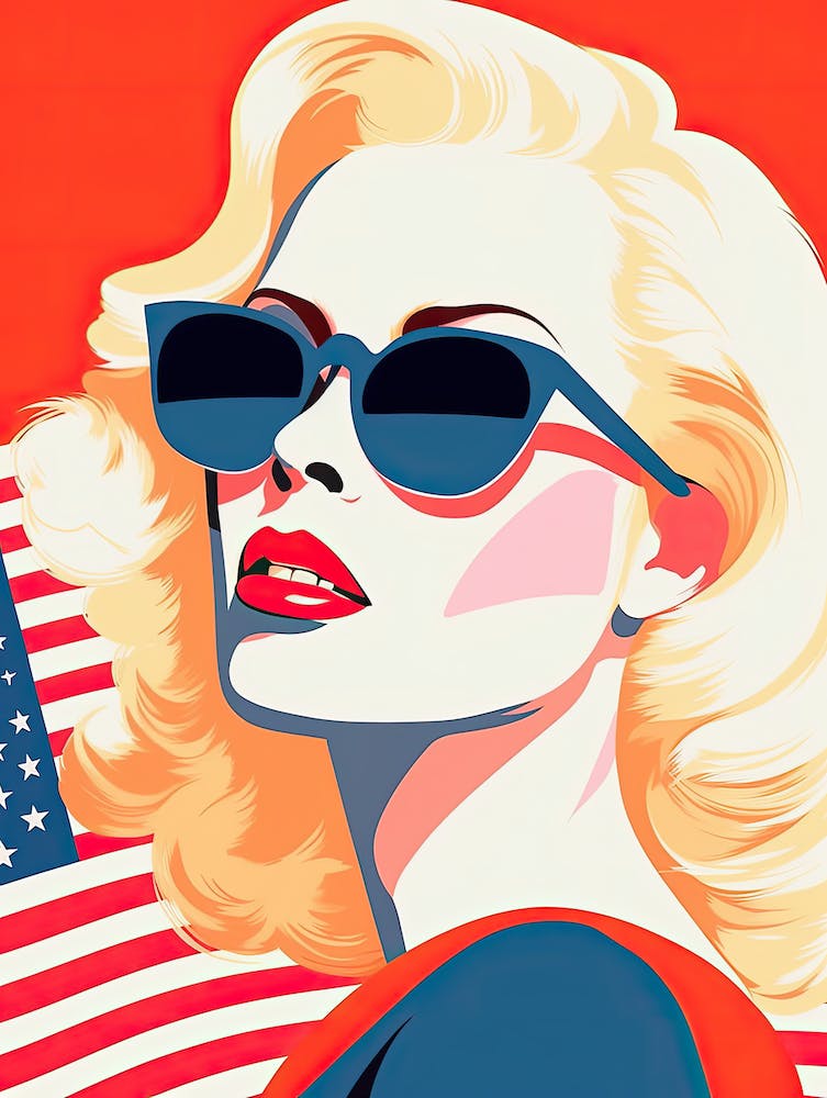 From Sea to Shining Sea: Pop Art Femmes USA