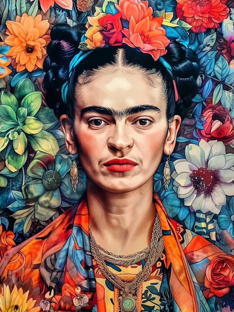 Frida Kahlo Art Print by JBJart Justyna Jaszke – Fy!