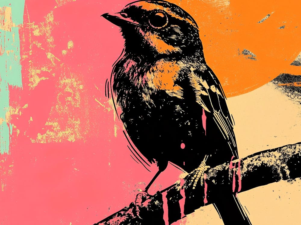 Bird On A Branch 7