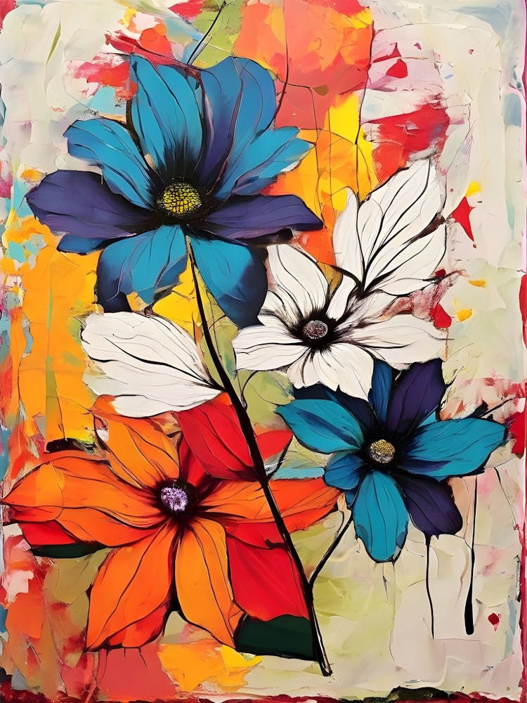 Abstract Flowers 3