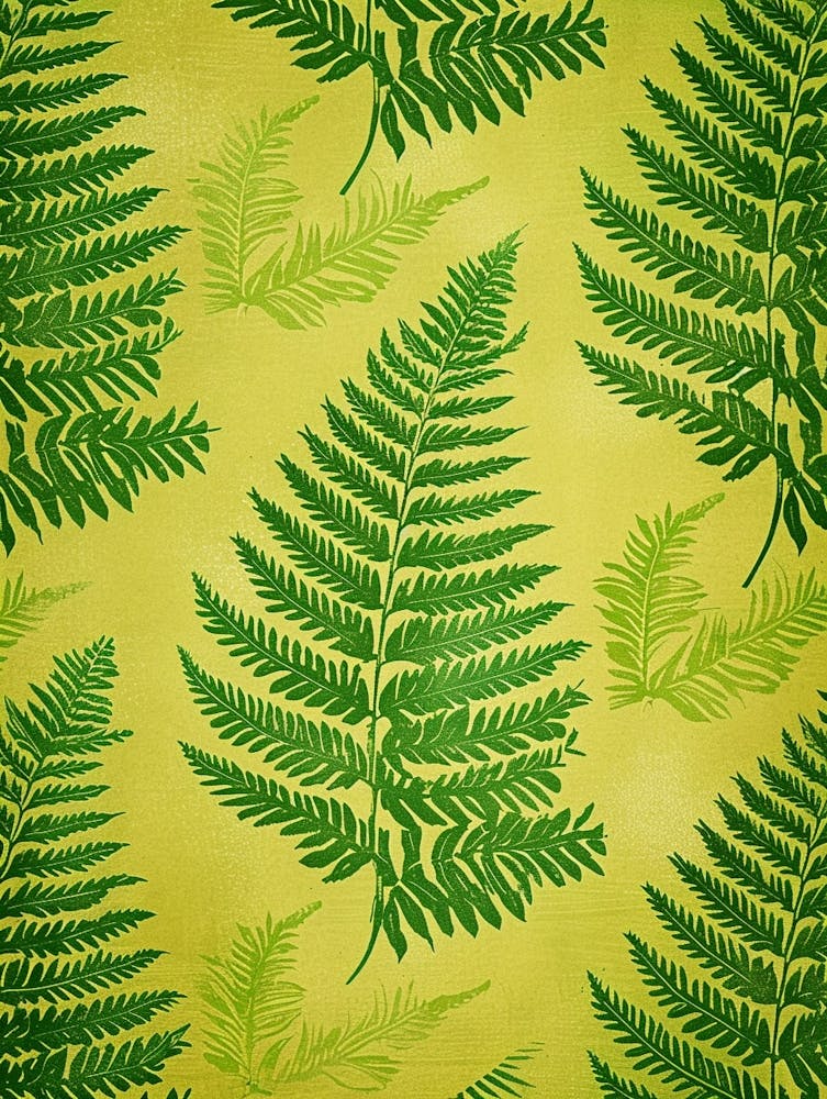 Pattern Poster Asparagus Fern 2