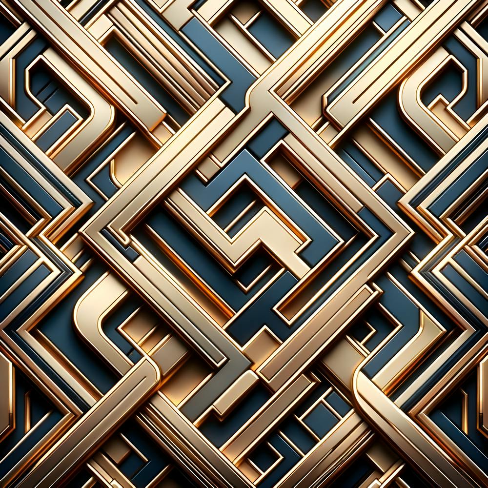 Motif Géométrique Abstrait