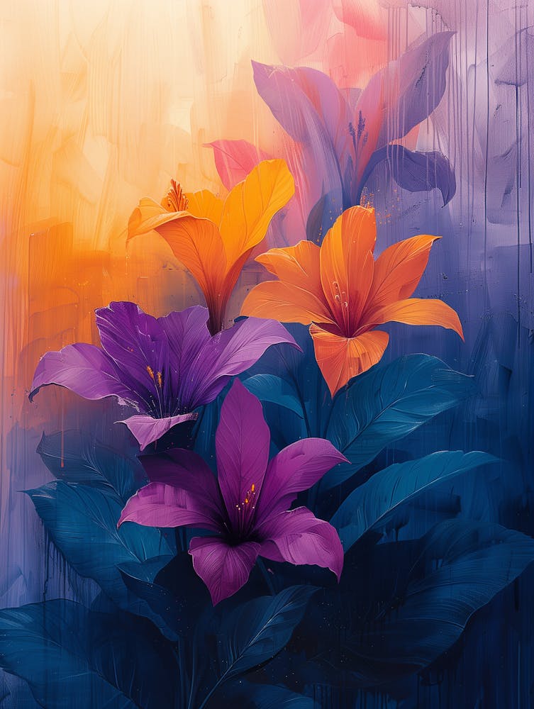 Lily Painting 1