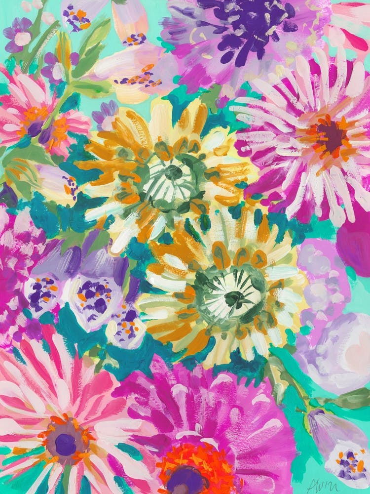 Pink Asters