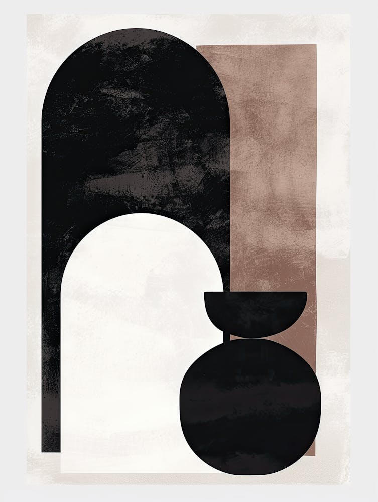 Diverging Textures Bauhaus Minimalist