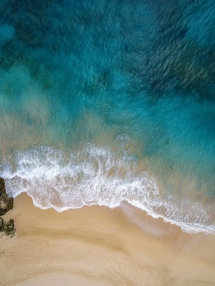 Aerial View Of A Beach 59