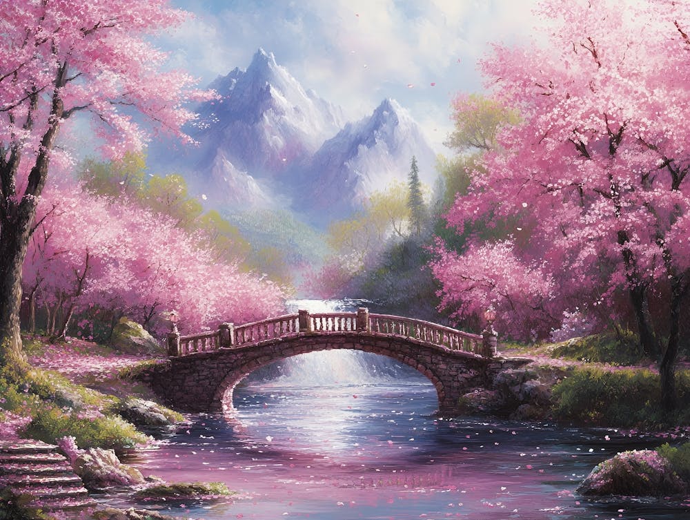 Cherry Blossom Bridge