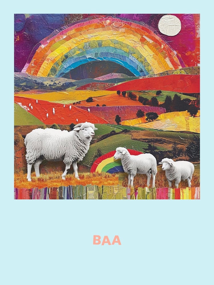 Sheep Baa Poster 5