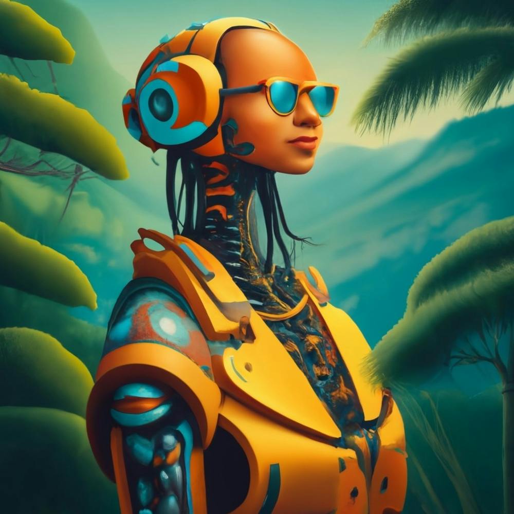 Robo-Mädchen