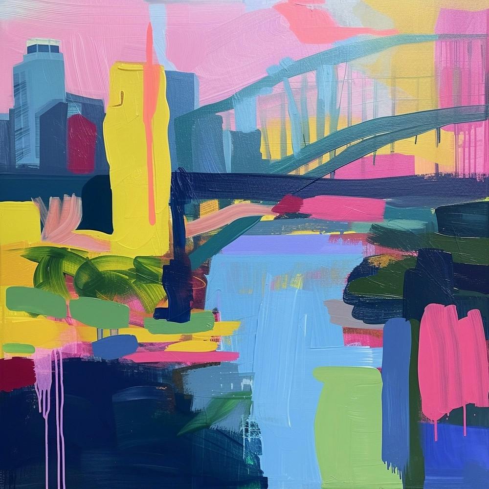 Abstract Travel Collection Sydney Australia 8