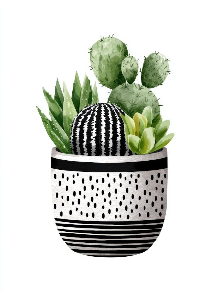 Cactus In A Pot 5