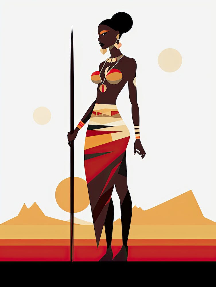 African Tribal Beauty