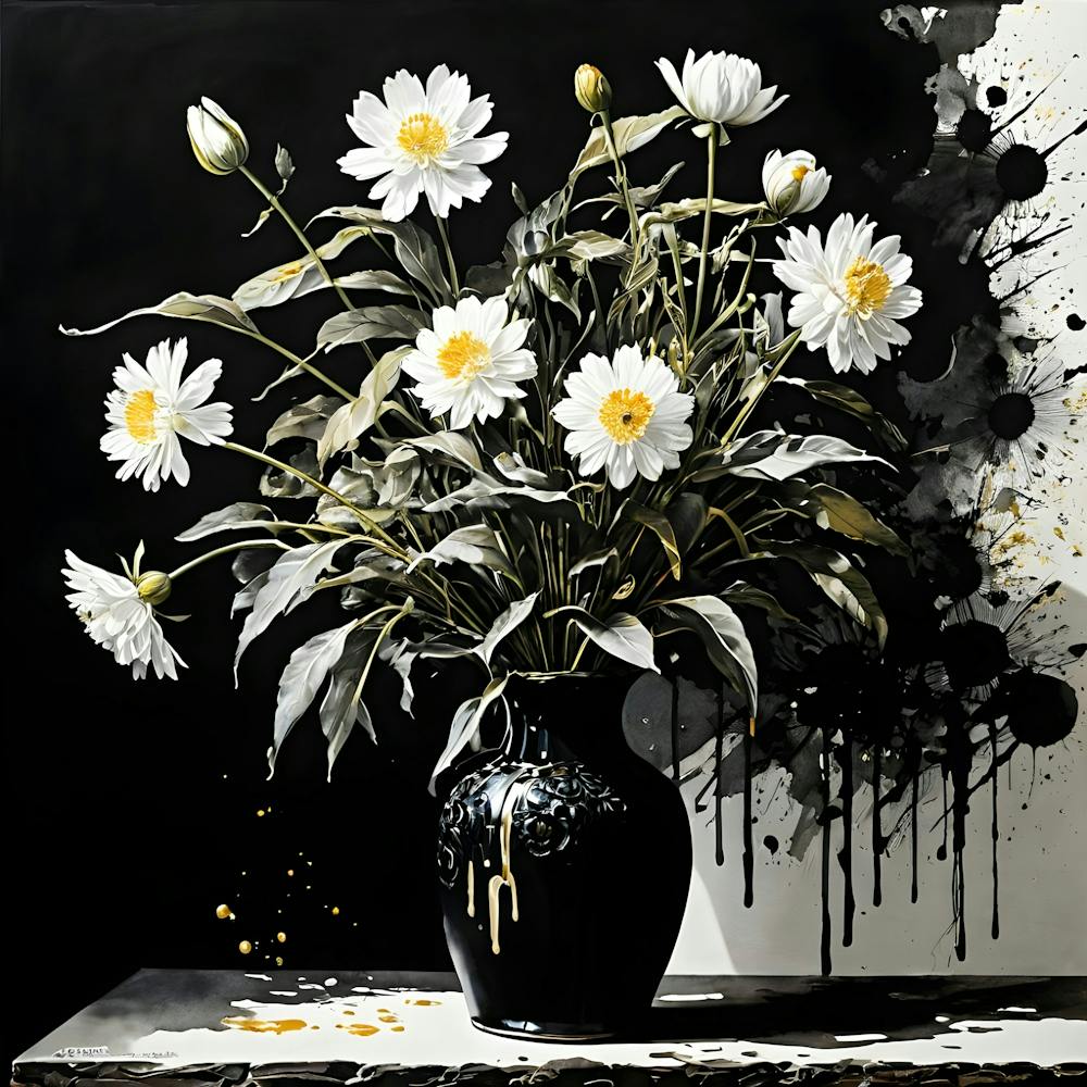 Daisies In A Vase 3