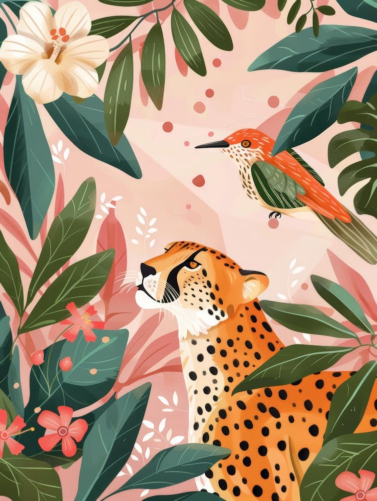 Cheetah In The Jungle 2