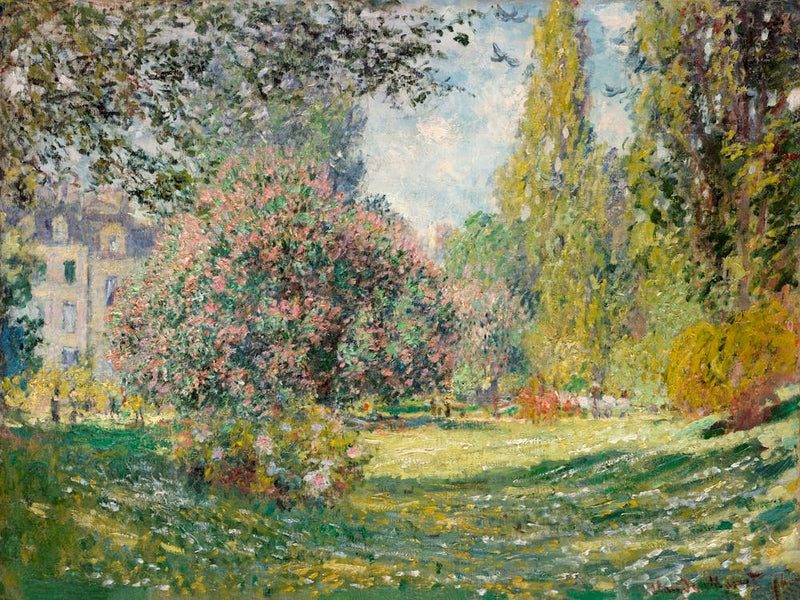 The Parc Monceau (1876), Claude Monet