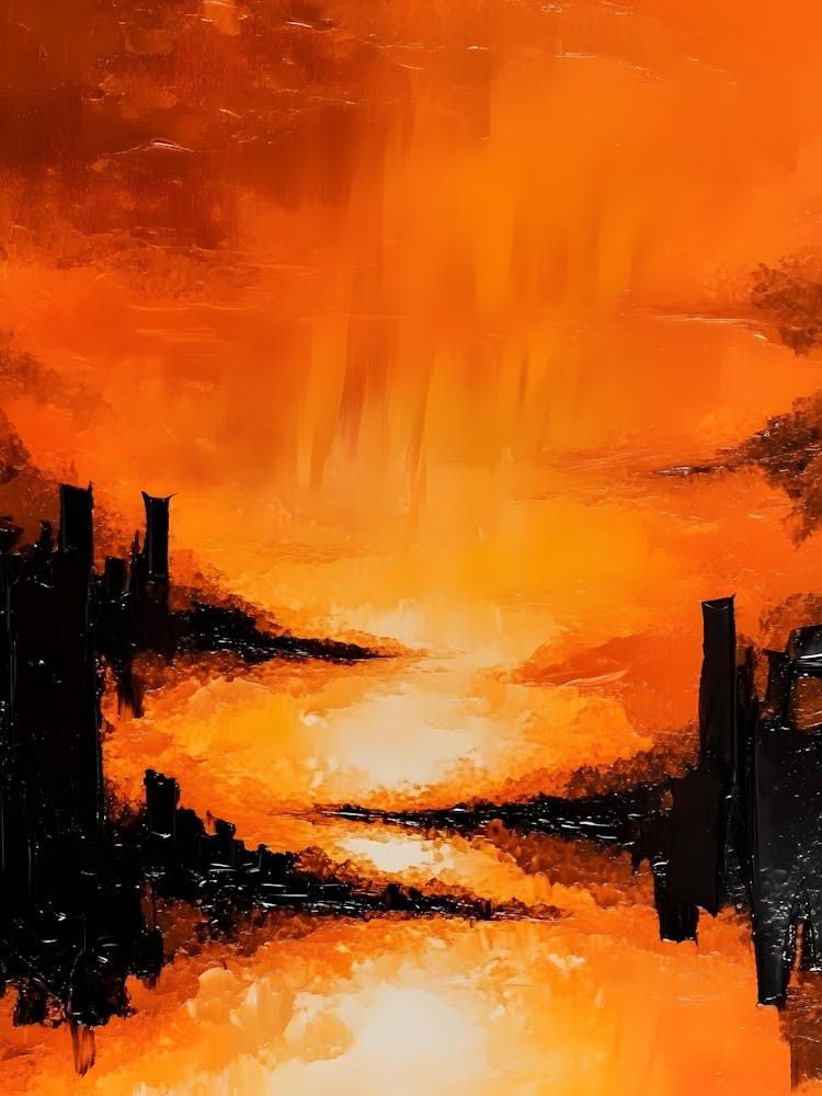 Sunset Cityscape