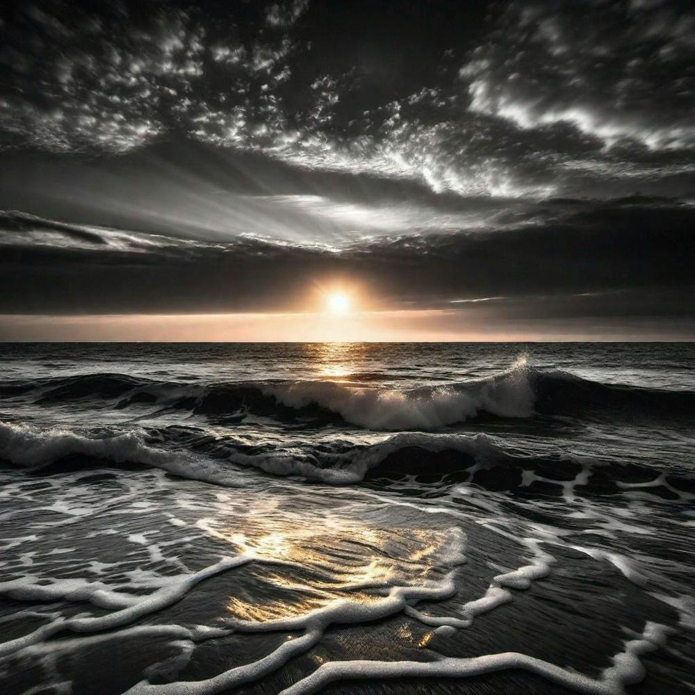Sunset At The Beach 351