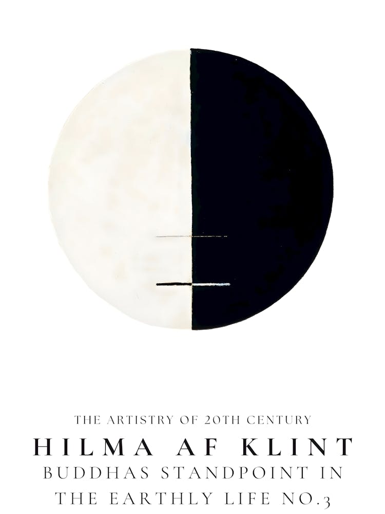 Hilma Af Klint Buddhist Standpoint In The Earthly Life
