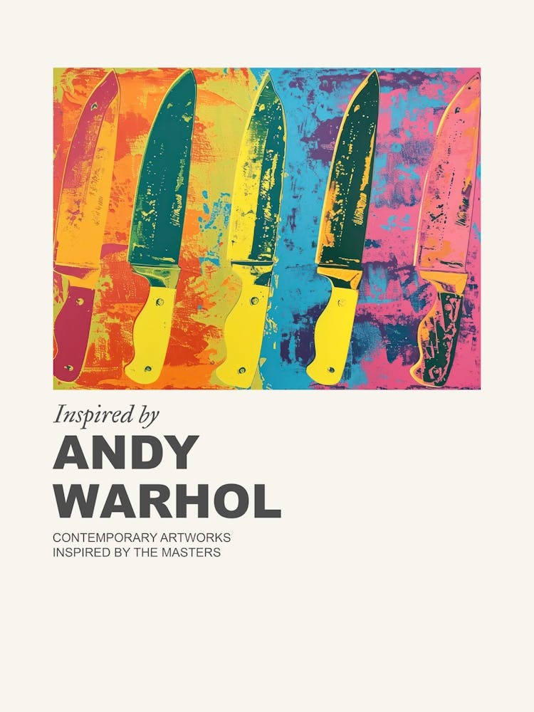 Museum Poster Inspired By Andy Warhol 9