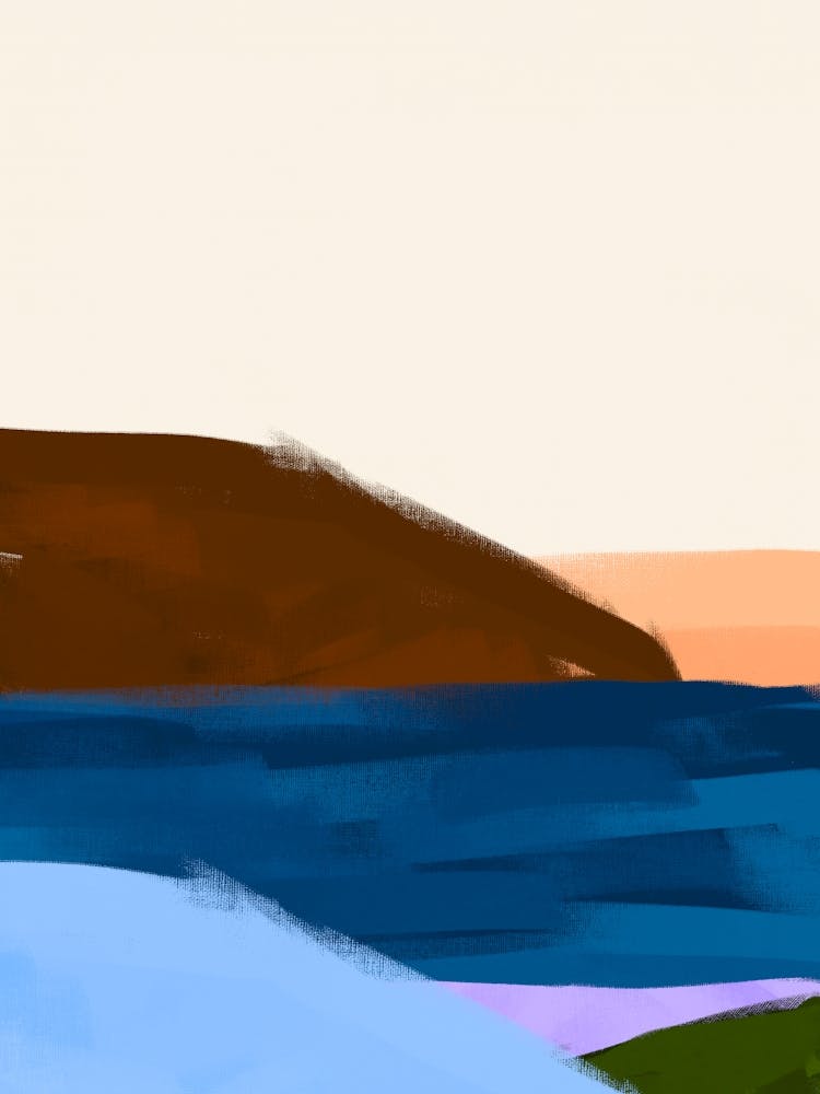 Simple landscape no 1