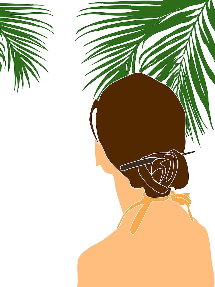 Tropical Reverie Contemplation