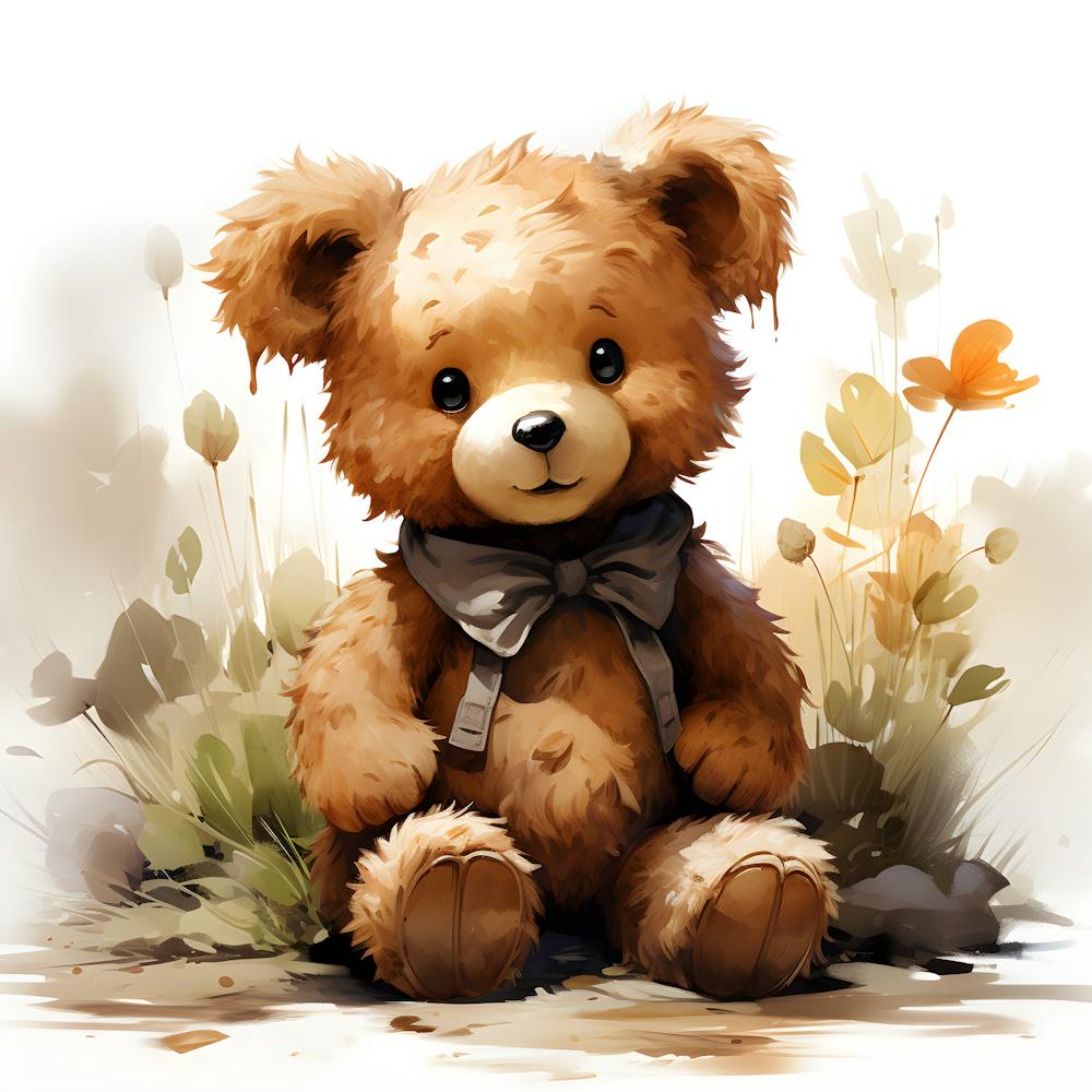 Gentle Giant Bear In Harmony