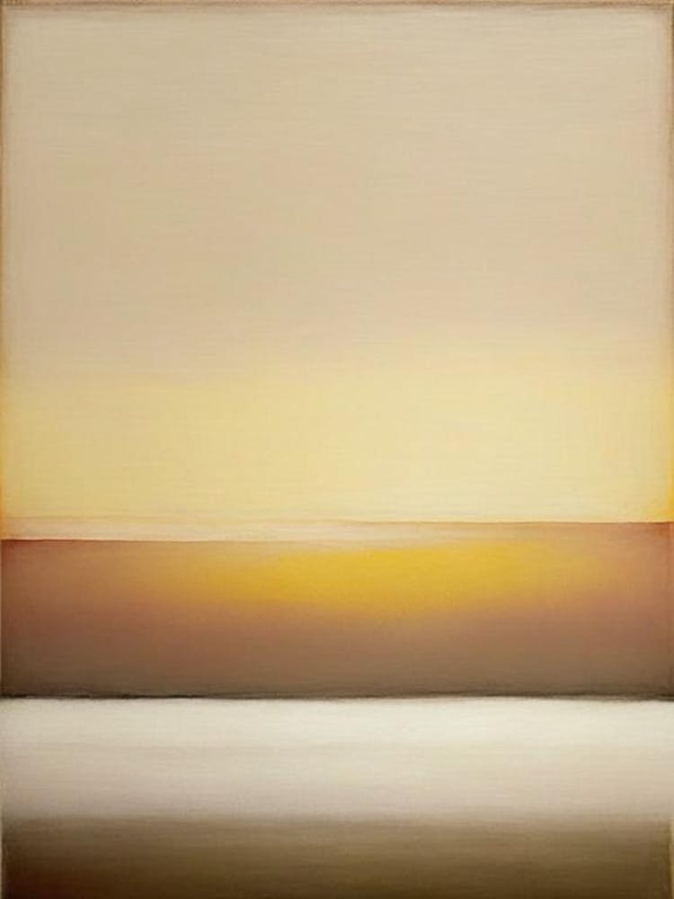 Rising Sun  Abstract Painting