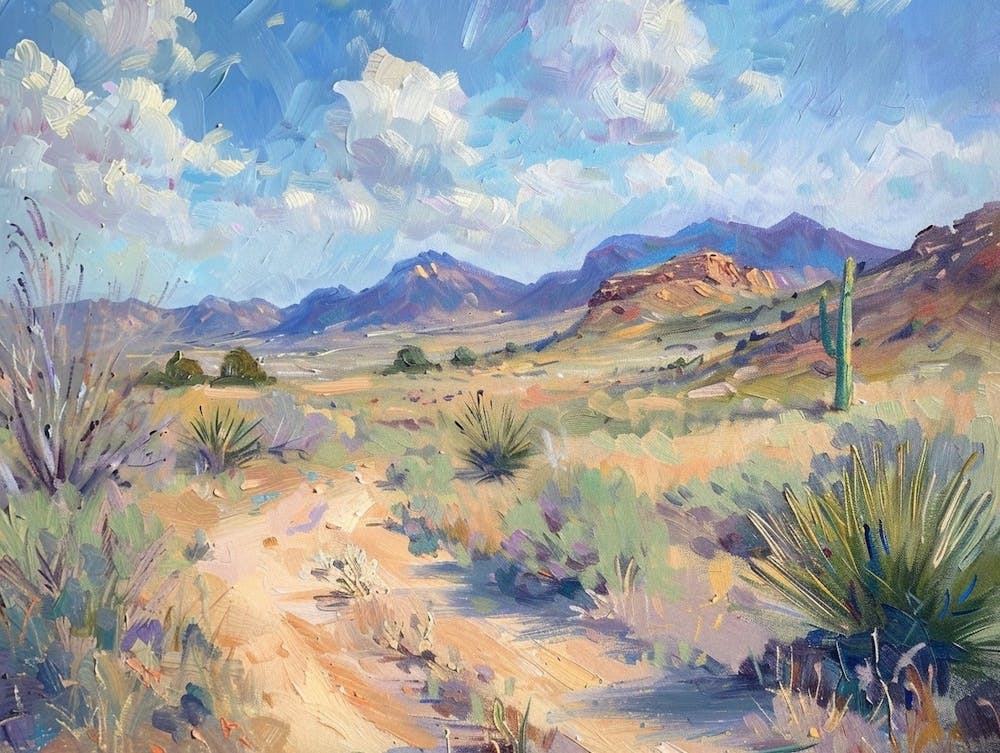 Western Landscapes Chihuahuan Desert Texas 3