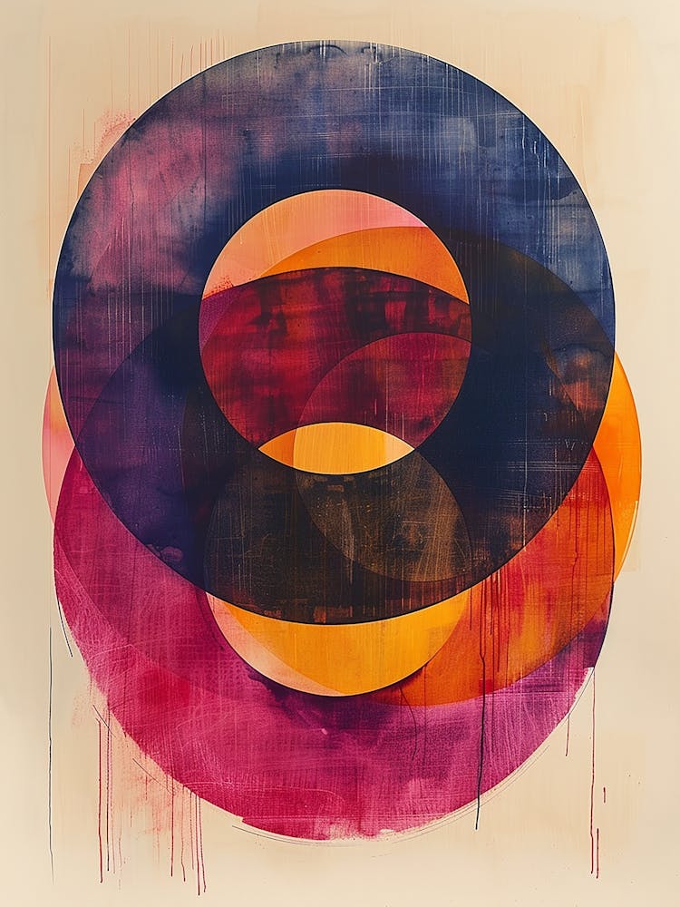 Colourful Circles - Minimal Modern Art, city wall art, colorful wall art, home decor, minimal art, modern wall art, wall art, wall decoration, wall print colourful wall art, decor wall art, digital art, digital art download, interior wall art, downloadabl