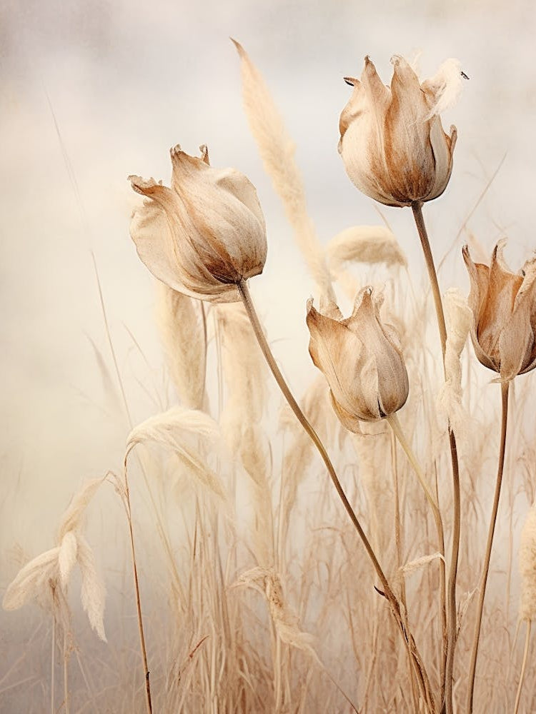 Boho Dried Flowers Tulip 2