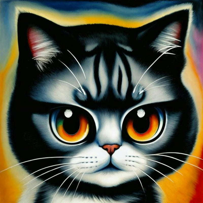 Angry kitty Cat