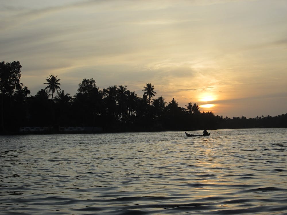 Sunset In Kerala