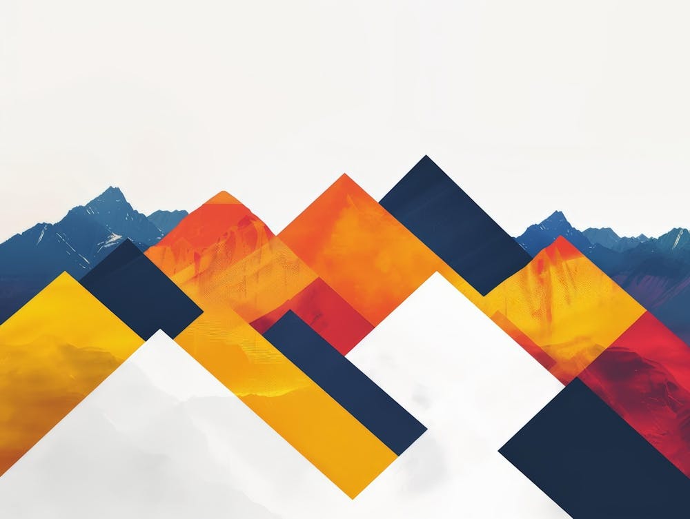Abstract Mountains 2