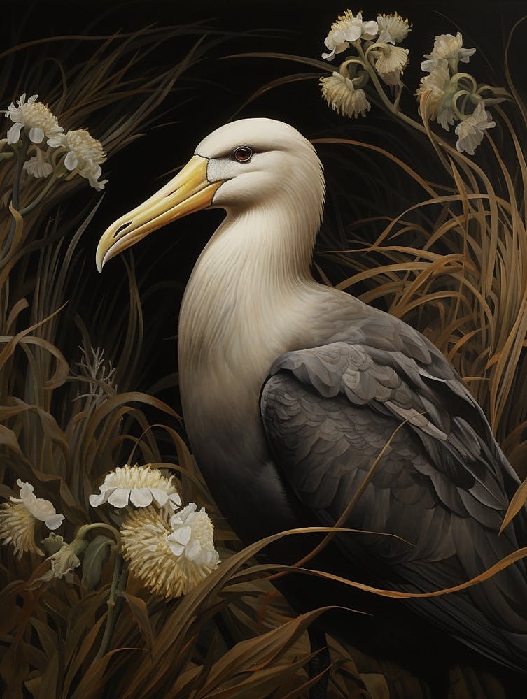 Dark And Moody Botanical Albatross 4