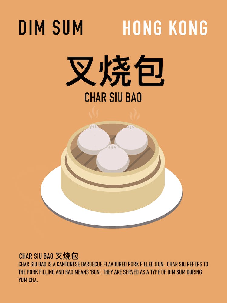 Dim Sum Bao Print