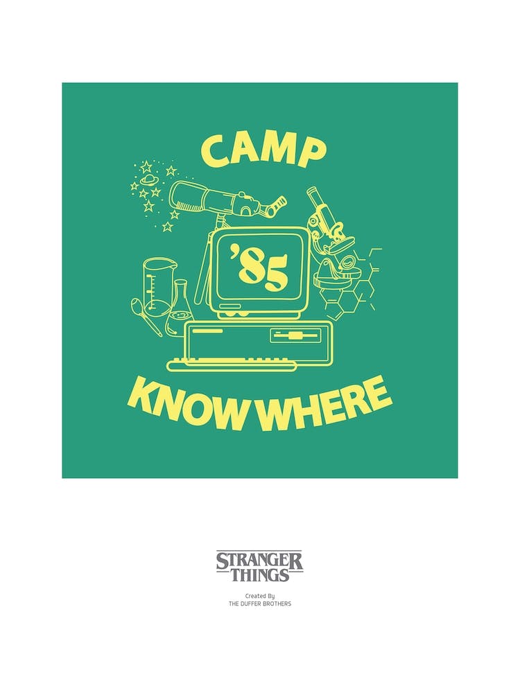 Stranger Camp Know Where Logo