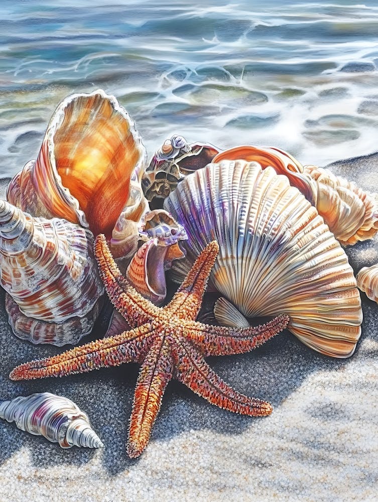 Starfish And Shells