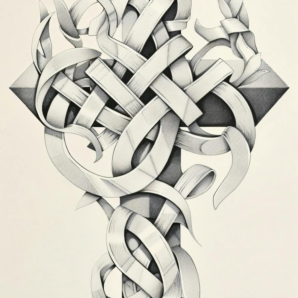 Celtic Cross Tattoo