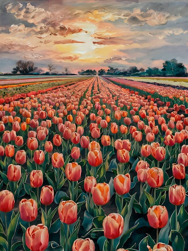 Sunset Tulips