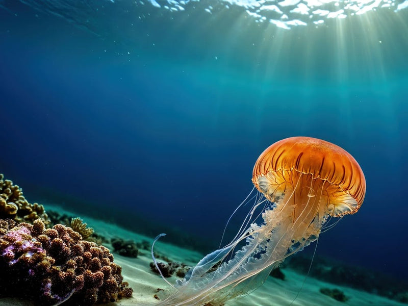 Jellyfish In The Ocean 1