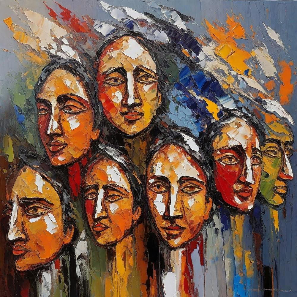 Faces Of Delusions Of Grandeur #2