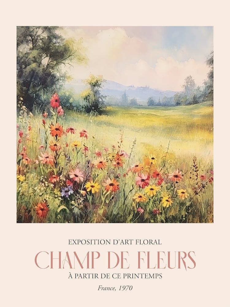 Champ De Fleurs, Exposition d'Art Floral 38