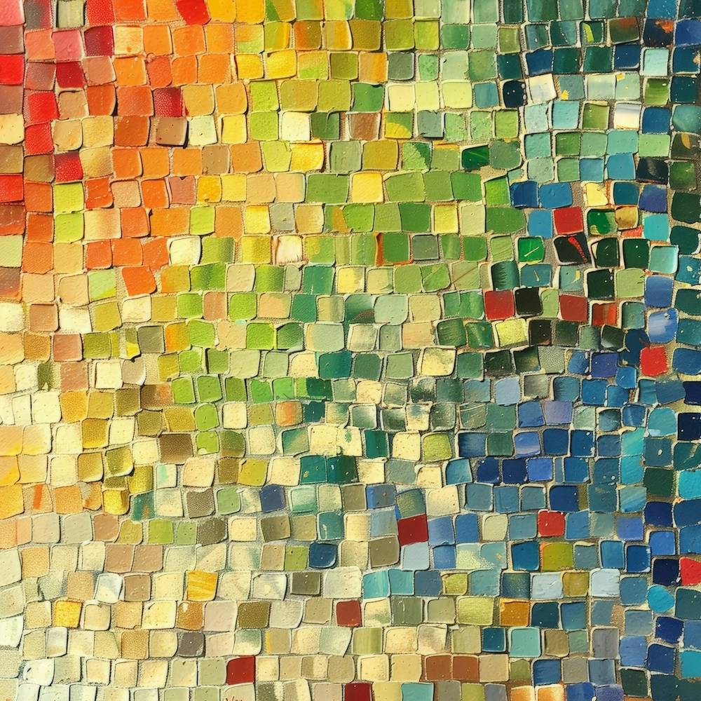 Mosaic Tile Painting