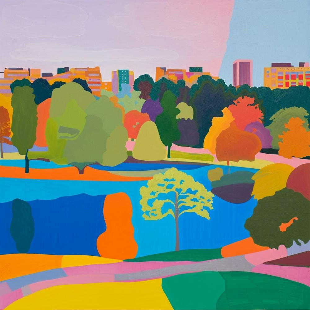 Abstract Park Collection Primrose Hill London 1