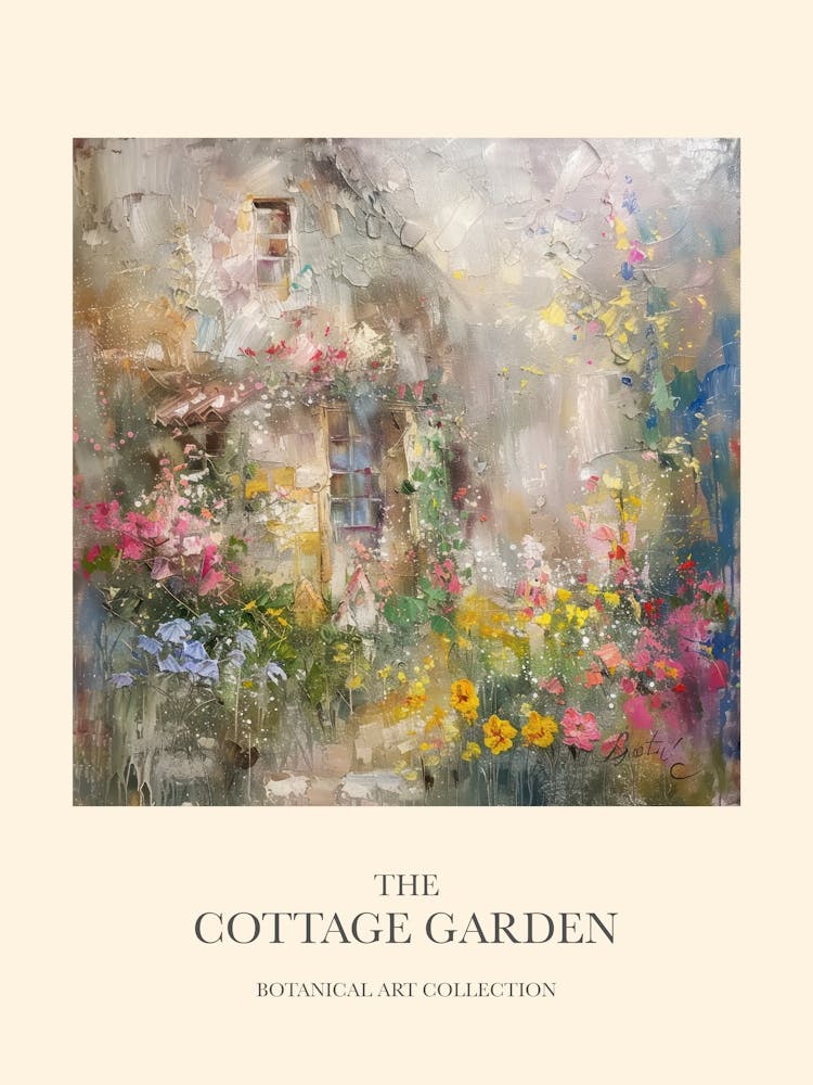 Bloom Ballet Cottage Garden Poster 10