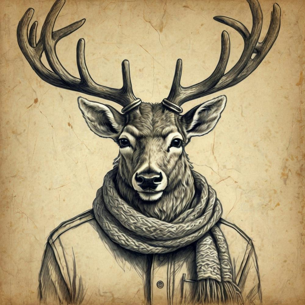 Deer Portrait 9