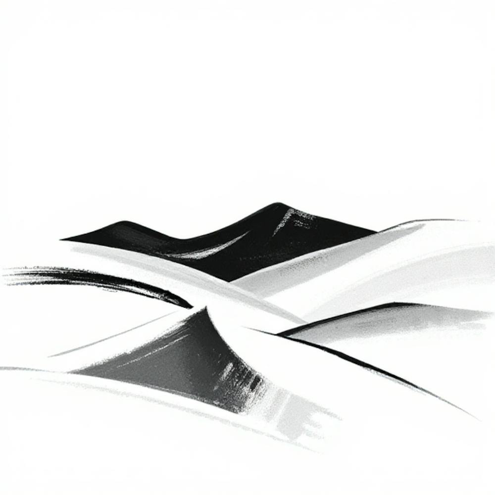Black And White Painting