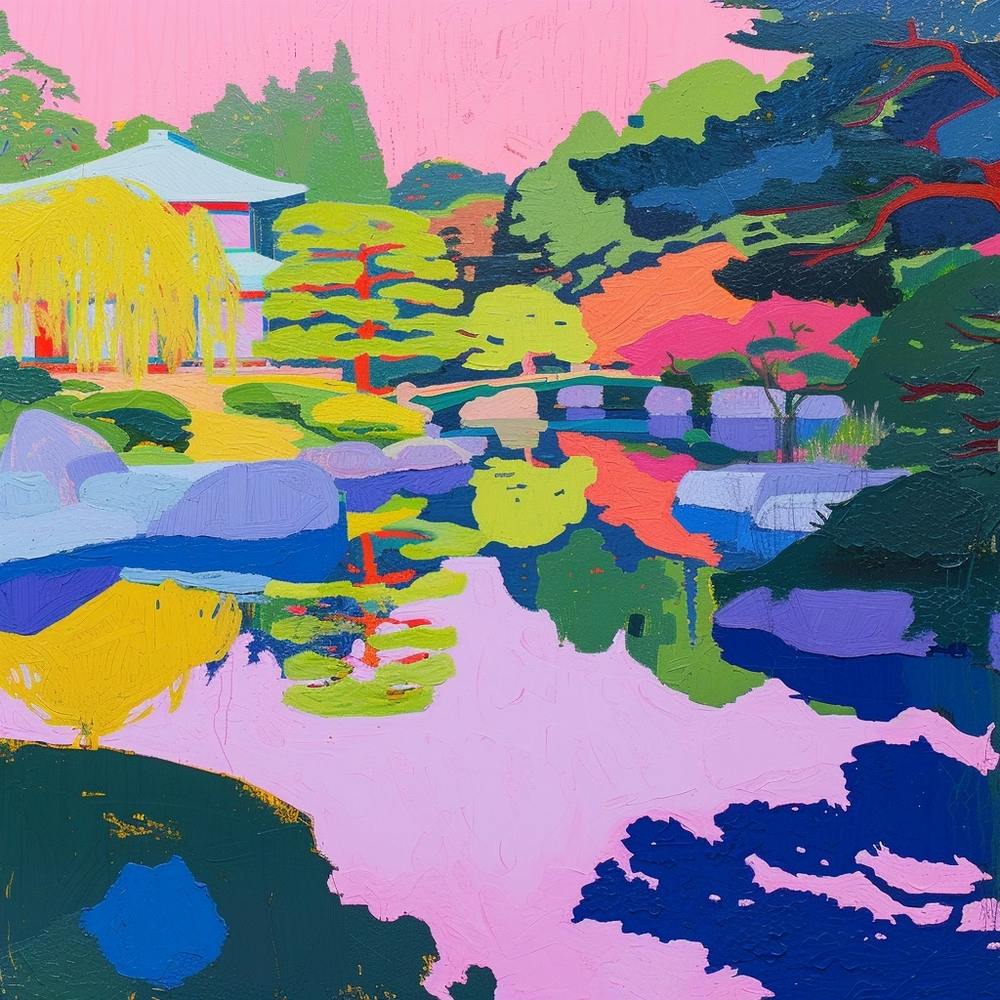 Colourful Gardens Rikugien Gardens Japan 2