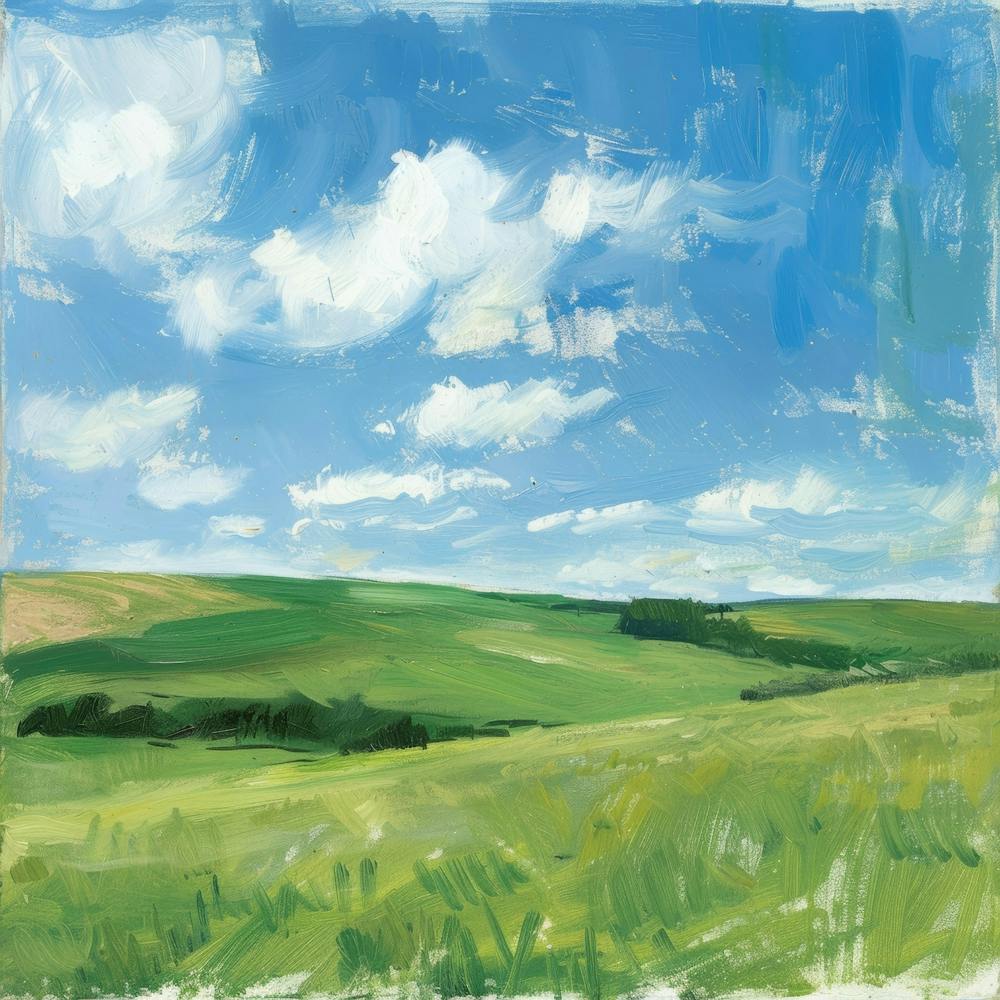 Landschaftsgemälde 52