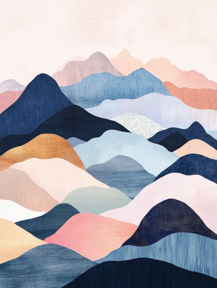 Abstract Mountains 1